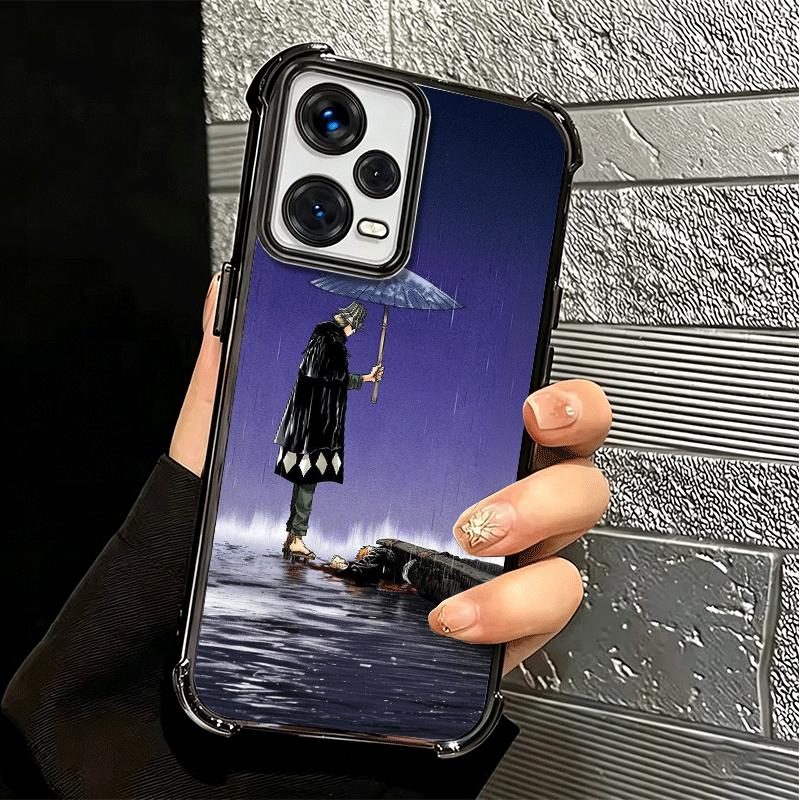 Bleach Kisuke Urahara Plating Phone Case For Xiaomi Redmi Note 14 15 Pro Plus 13 12 11 11S 11T 10 9S 9 5G Anti-Fall Airabag Cove