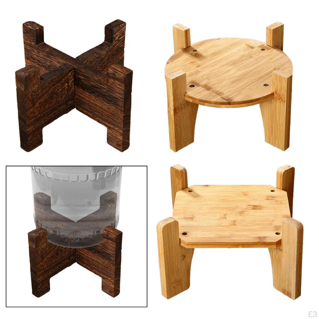 Stojanový držák na květináč pro polici, pokojovou rostlinu, zahradu