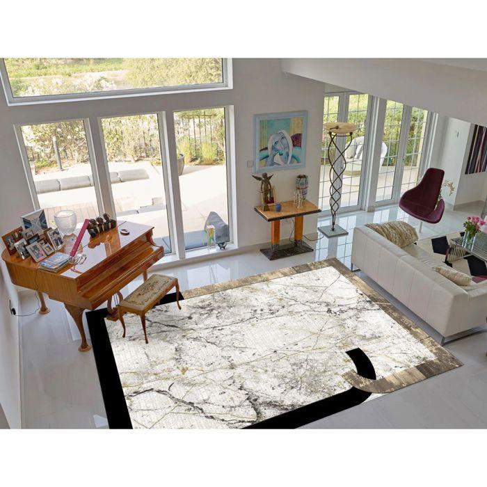 Living Room Rug 180x280 Cm Polyester Metro