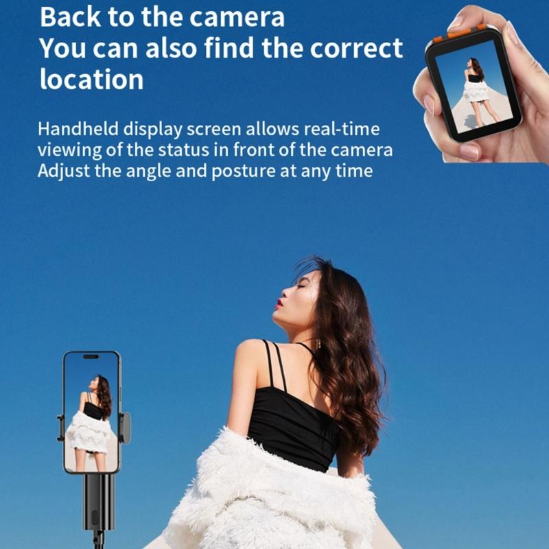 Vlog Selfie Monitor Screen 2.4/5Ghz With 2Inch 1080P Display Bluetooth-compatible Remote Control For Live Stream