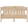 Solid Wood Bed without Mattress 160 x 200 cm Pine Wood