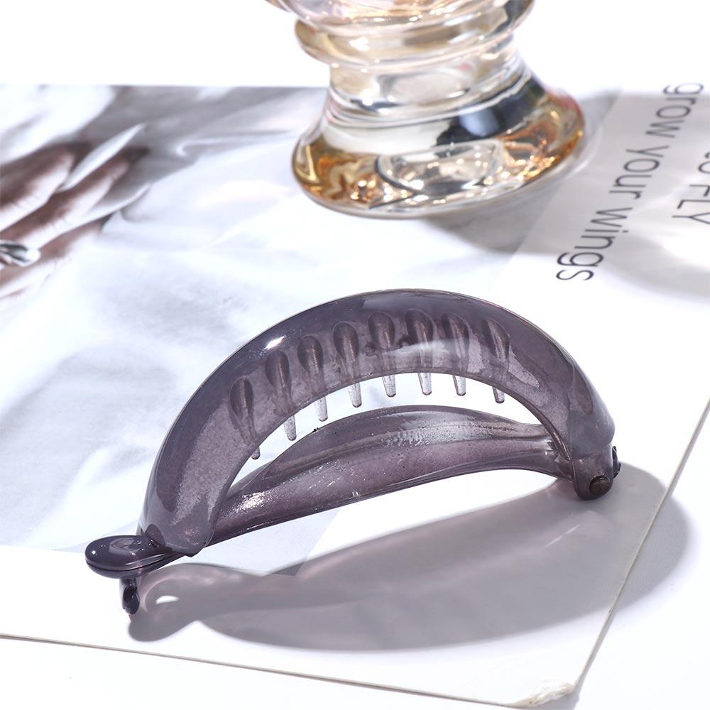 Women Hairpins Hair Accessories Transparent Hair Claws Ponytail Holder Banana Clip Hair Clips