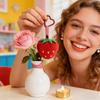 Plush Fruit Bag Hanging, Creative Fruit Figurine Keychain, Bag Hanging Decoration Gift