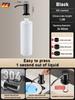 Sink Soap Dispenser Built-in Design Liquid Bottle. Soap Hydraulic Dispenser For Kitchen Kitchen Sink Soap Dispenser