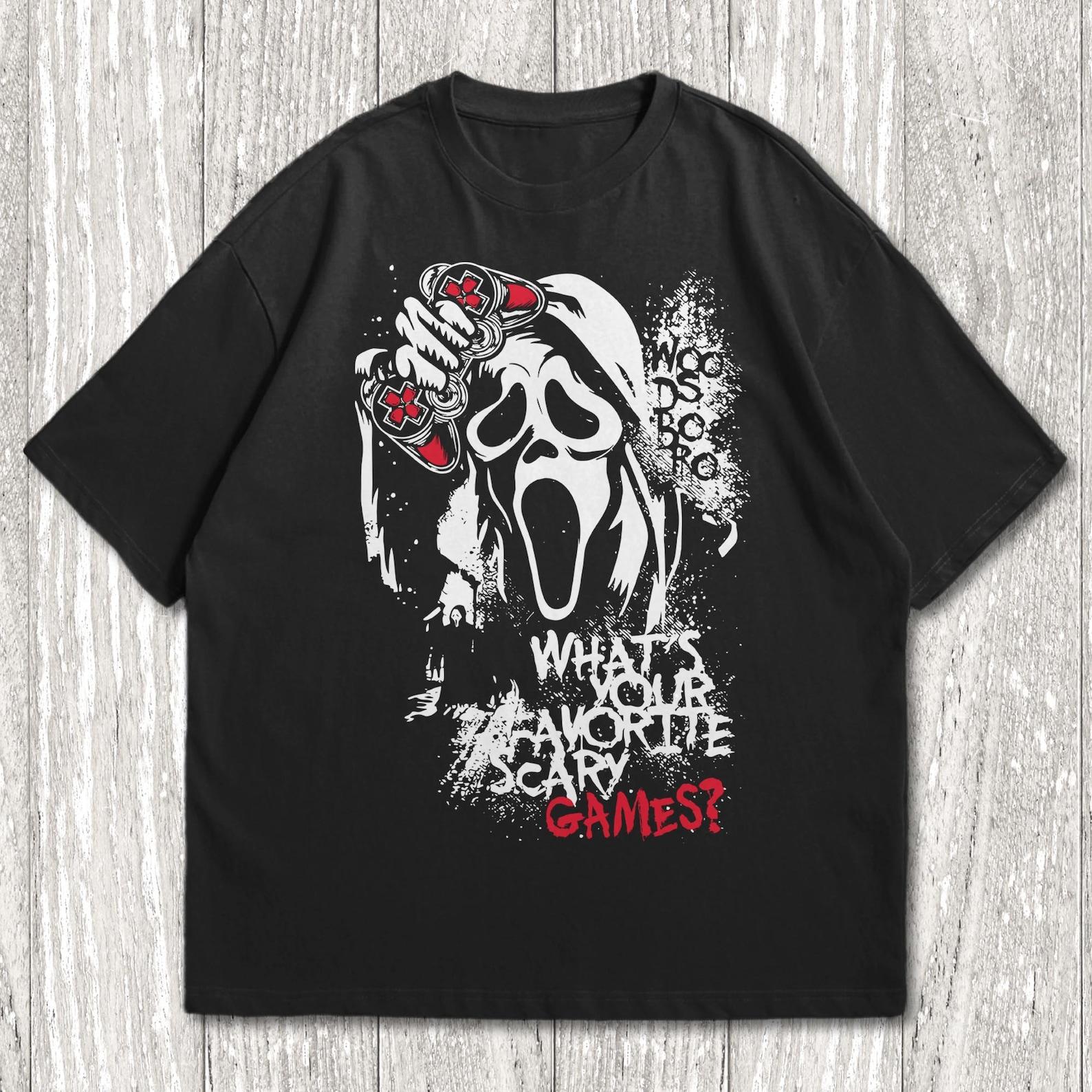 Scream Shirt, Woodsboro Horror Film Club Shirt, Movie Shirt, Scary Movie T-Shirt, Horror Movie Shirt, 90s Horror L