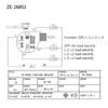 Red Ceiling Fan Switch 3 Speed 4 Wire Ze-268S6 Fan Pull Speed Control Switch