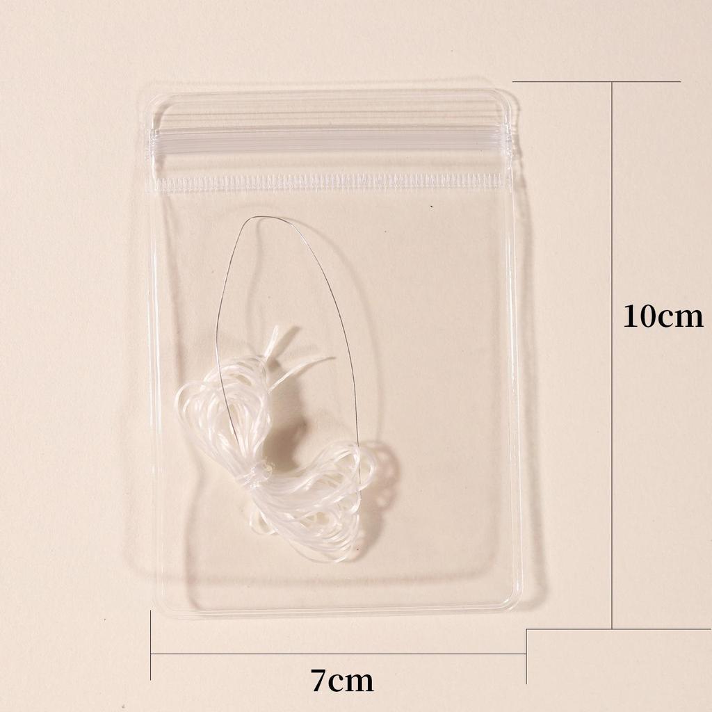 7x10cm Thickened PVC High-Quality Crystal Thread Elastic Beading Cord in Flat Pack