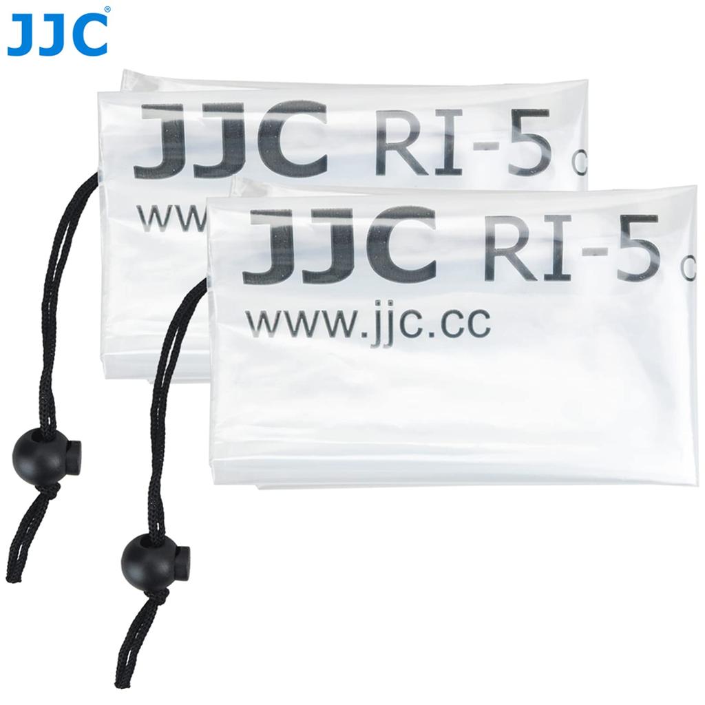 JJC 2 Pieces Camera Raincoat Camera Rain Cover Lens Length Suitable for Canon EOS Kiss M2 M X10i X10 X9i X9 X8i X8 X7i Compatible with P1000 P900 B600