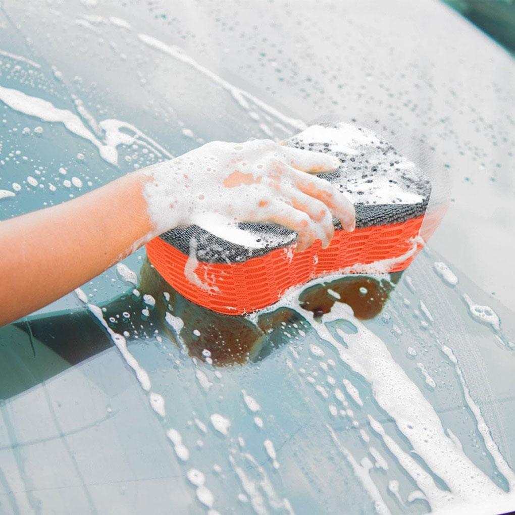 2pcs Ergonomic Car Sponge Large And Ample For Easy Dirt Removal Cars Sponges For Car Cleaning