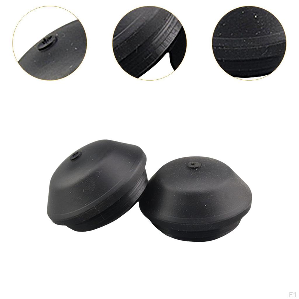 2 Stück Domlager-Abdeckungen für die Vorderachse, Ersatzkappen für Autos, Einfache Montage, Autozubehör