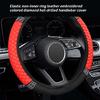 Fashionable Diamond Encrusted Steering Wheel Cover Decorative Diamond Pattern Steering Wheel Cover Simple Installation