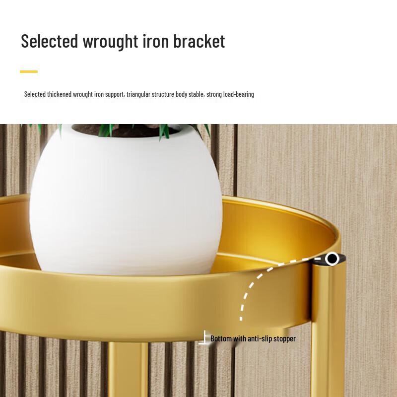 Hualongdun Floor-standing Wrought Iron Flower Stand