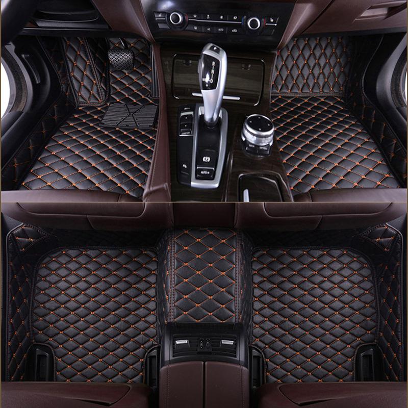 Artificial Leather Full Coverage Car Floor Mats for BMW X3 E83 2003-2010 F25 2011-2017 G01 2018-2024 X3 G45 2025 Car Accessories