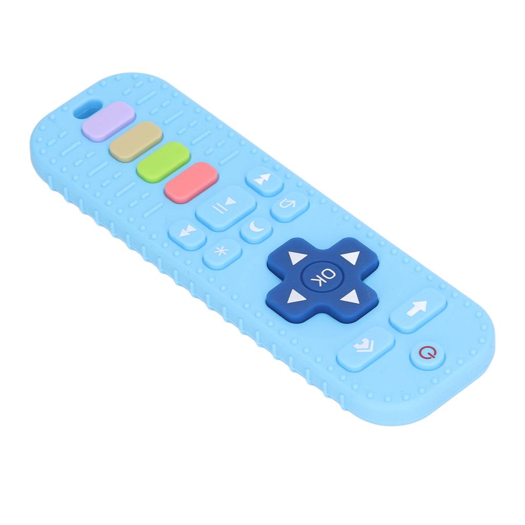 Silicone Teething Toy Safe Soft Gum Massage Chewing Remote Control Shape Teethers for Infant Toddlers