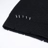 BLACKBLOND Vividi Hand-Stitched Logo Ript Sweater (Black)