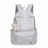 Schoolbag1011 Embroidery Letter Backpack School Bag College Student Large Capacity Backpack Breathable Lightweight Campus School Season