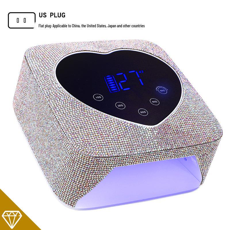 Portable LED Wireless Manicure Lamp for Nail Salon Therapy