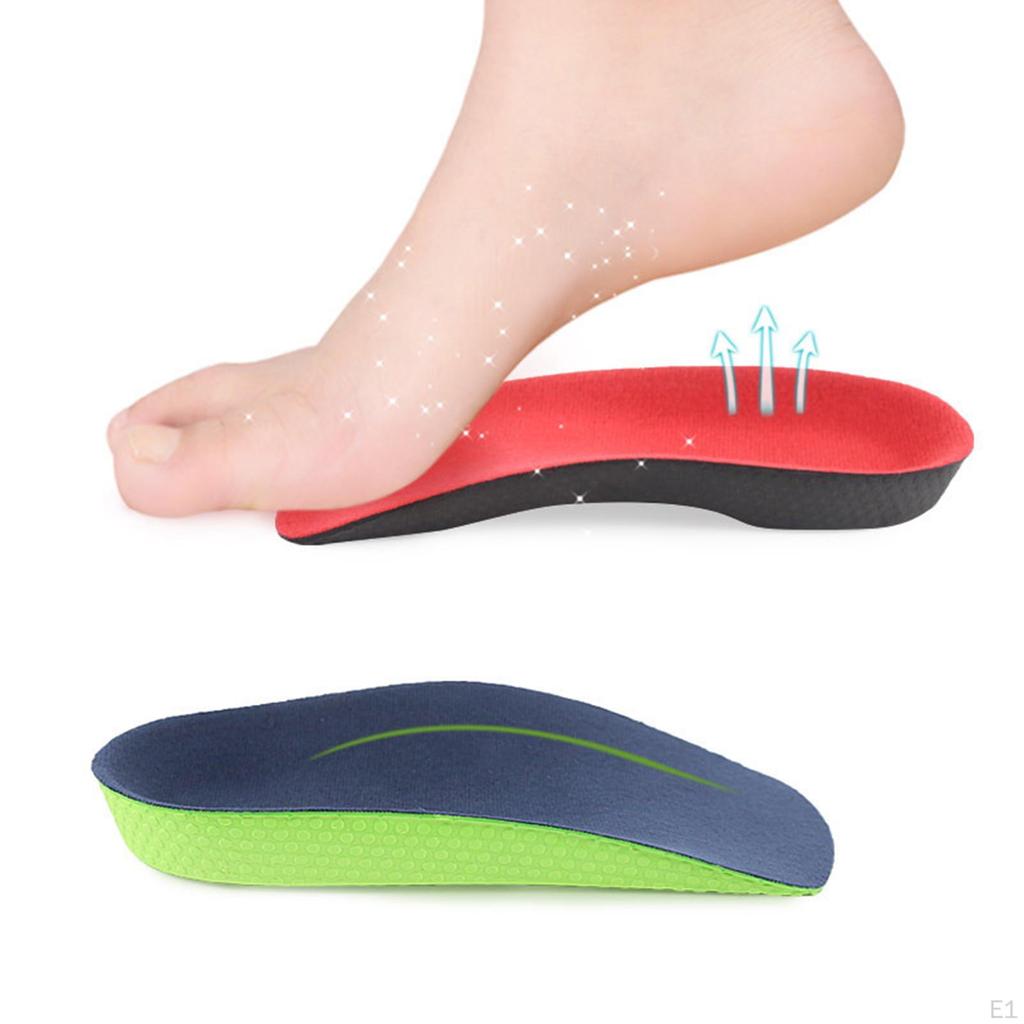 1 Pair Orthotic Arch Support Shoe Insoles High for , Flat Feet,