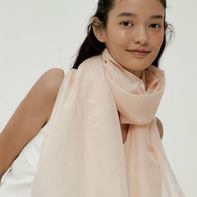 BB’DE SOLI’DE Lacie Silk Scarf - Pink