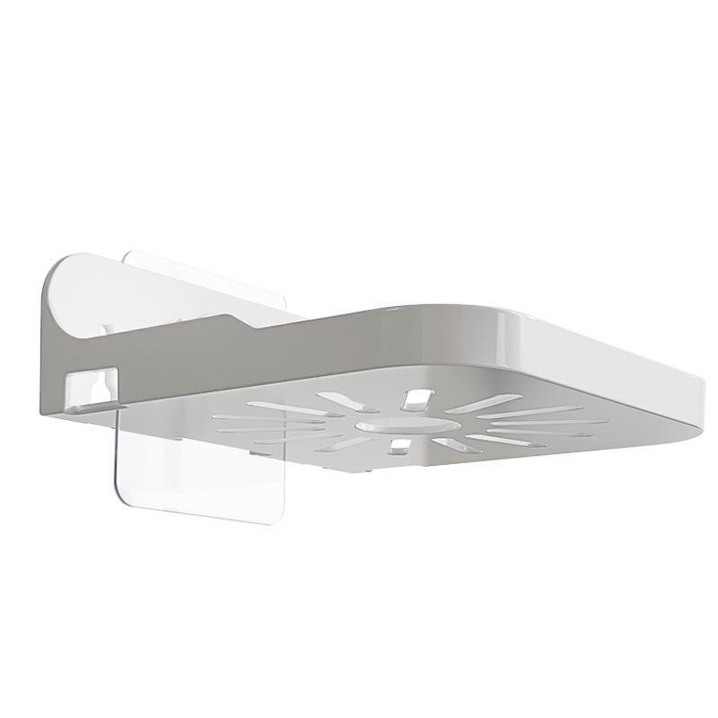 Nail-Free Monitor Stand & Camera Wall Mount for Indoor/Outdoor Surveillance.