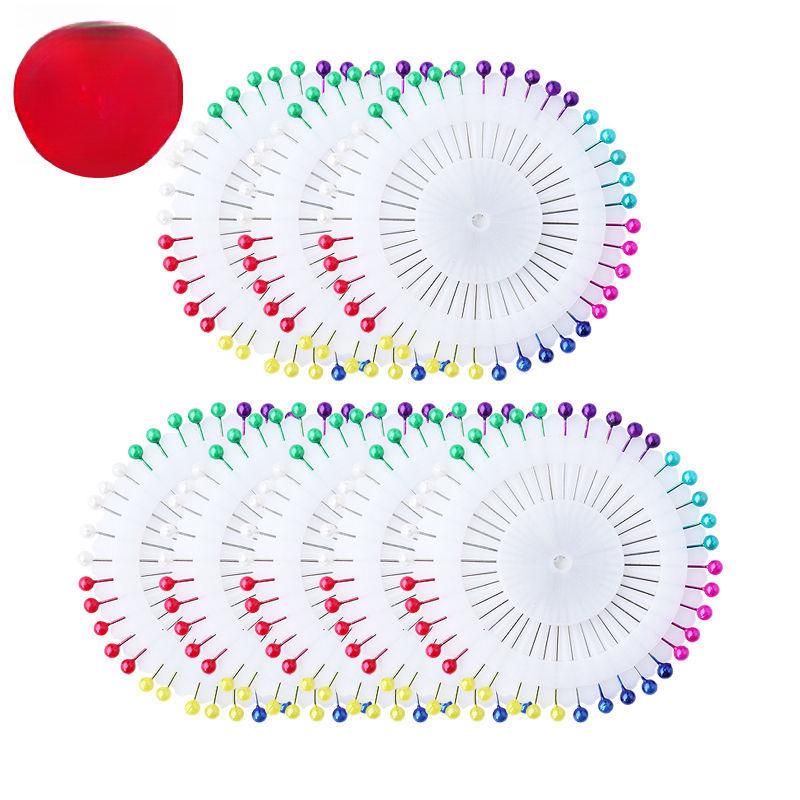Pearlescent Draping Pins - Colored Tailor's Positioning Needles for Sewing and Shaping