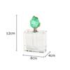Colorful Agate Perfume Bottle Gold-plated Agate Stone Aromatherapy Essential Oil Containers Creative Crystal Crafts Scent Bottle