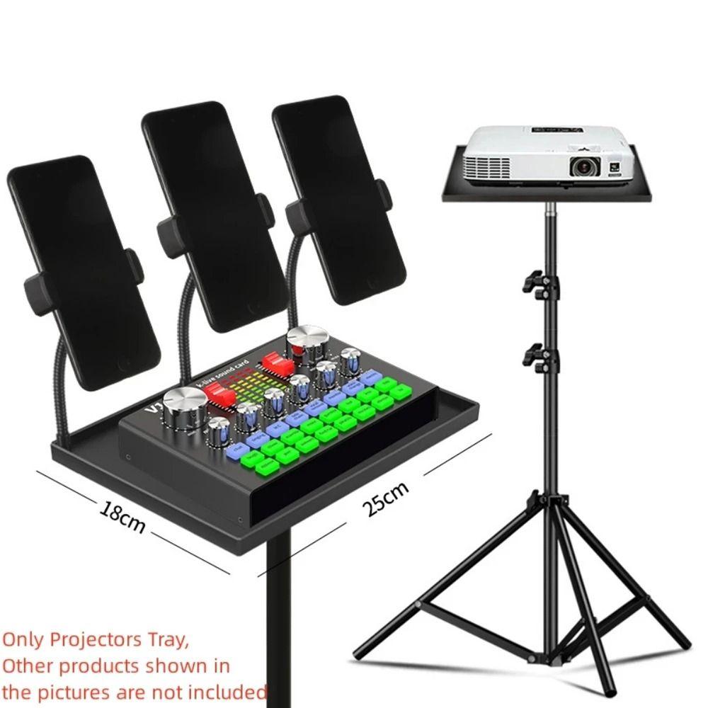 1Pcs Plastic Projectors Tray Universal Tripod Stand Durable Platform Holder