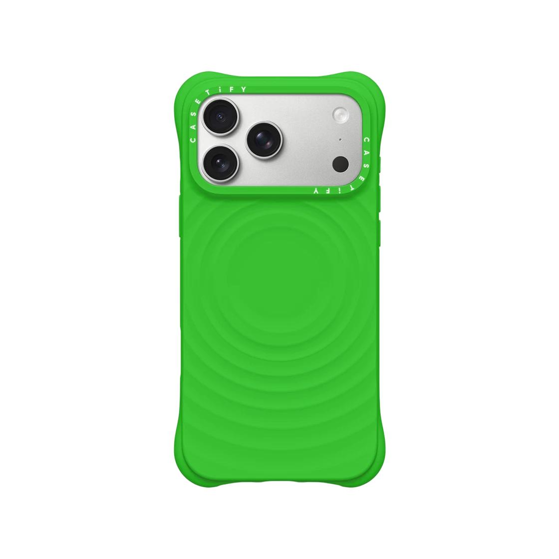 Casetify x G-DRAGON iPhone Magsafe Ripple Case Pulse Green ONE SIZE