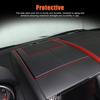 Glossy Piano Black Center Air Vent Trim Sticker For Jaguar F-Type X152 2013-24