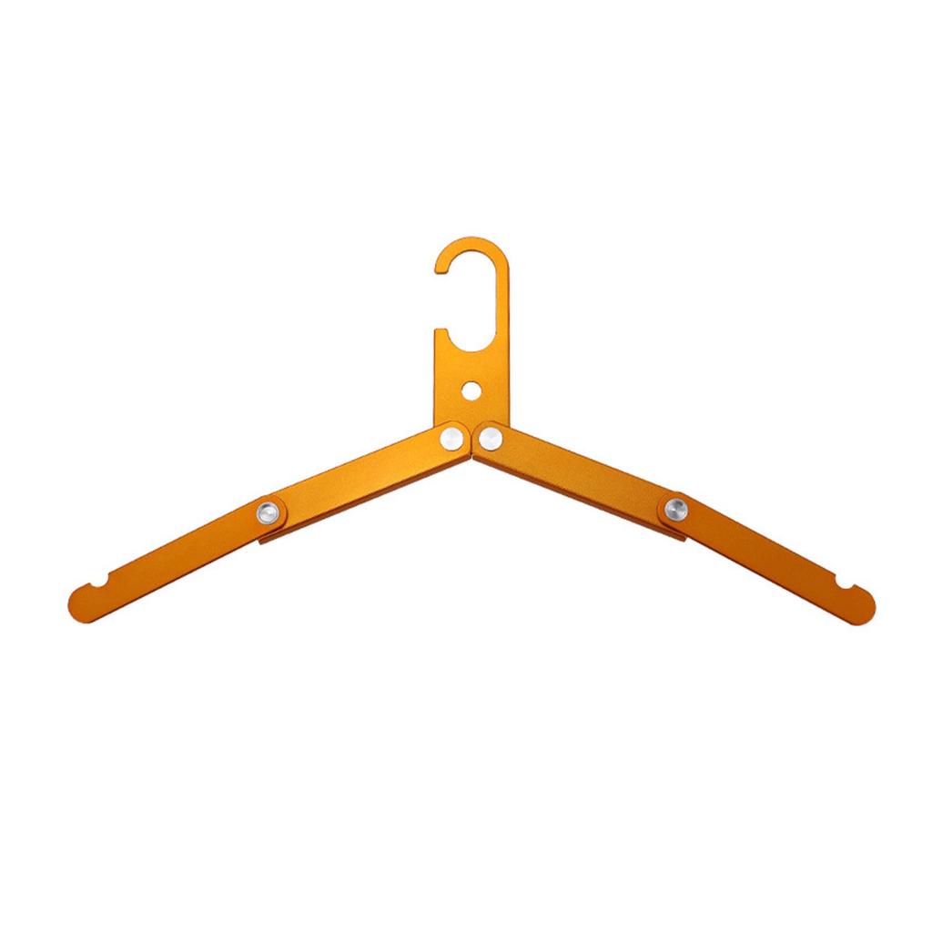 Clothes Hanger Multifunctional Aluminium Alloy Foldable Clothes Drying Rack for Outdoor Camping Travel