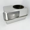 Stainless Steel Cat Sandbox Large Pet Cat Litter Box Anti-splash Cat Toilet Safety Durable Kitten Litterbox Kittens Pets Product