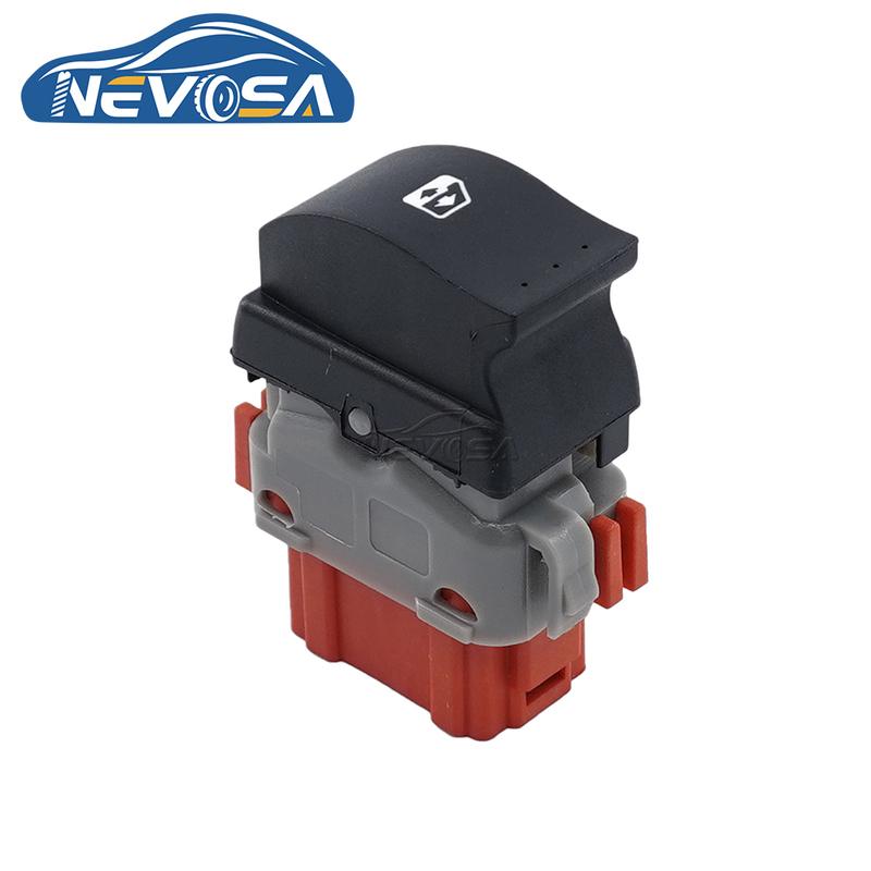 NEVOSA 8200502452 For Renault Master 2 Mk3 Movano MK2 Passenger Single Button Electric Power Window Switch 8200199518 Auto Parts