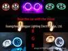 RGB 7-Inch LED Headlights for Wrangler - 40W, Mobile App-Controlled Color Change