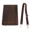 Writers Messenger Wood Box Multifunctional Wooden Handmade Postman Bag Portable Artist Tool Bag Painting Brush Tool