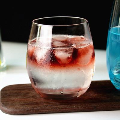 Tazza da Caffè Freddo Nordica da 340 ml Resistente al Calore Tazza Domestica per Dessert Acqua Gassata Trasparente Bicchieri da Cocktail Birra Brandy per Bar Feste