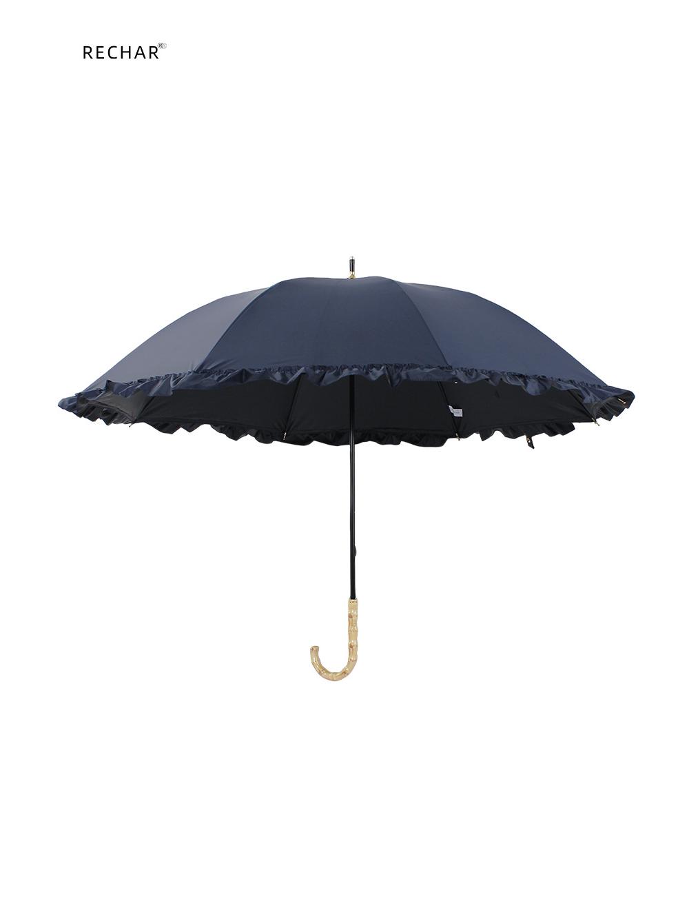 

Японский кружевной зонт с изогнутой ручкой и защитой от солнца 90 cm Diameter, 240 g