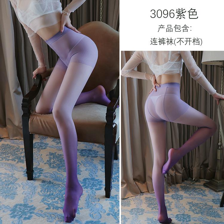 

Чулки Sexy Cut с постепенным изменением цвета, женские летние, черные, шелковые, ультратонкие, анти-крючковые колготки average size (80-70 kg)