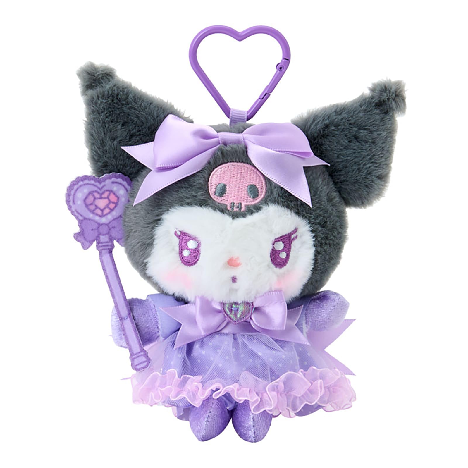 Sanrio Mascot Holder Kuromi 6 and 915122 (Colorful Dress) (Ages up)
