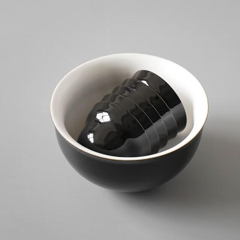 Edenus Ceramic Tea Set with San-cai Gaiwan