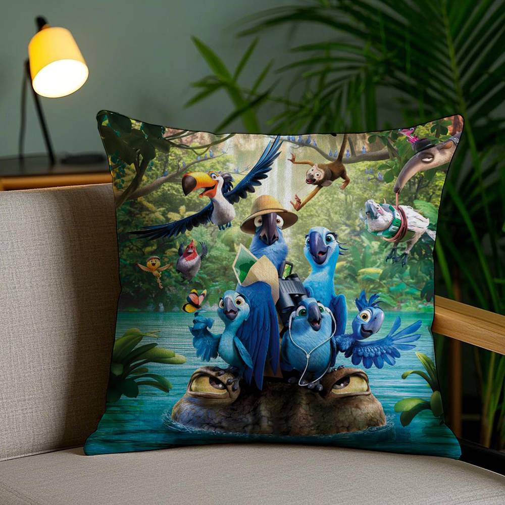 

R-Rio A-Adventure Наволочка Защита от пылевых клещей Невидимая молния Диван-кровать 12x12Inch