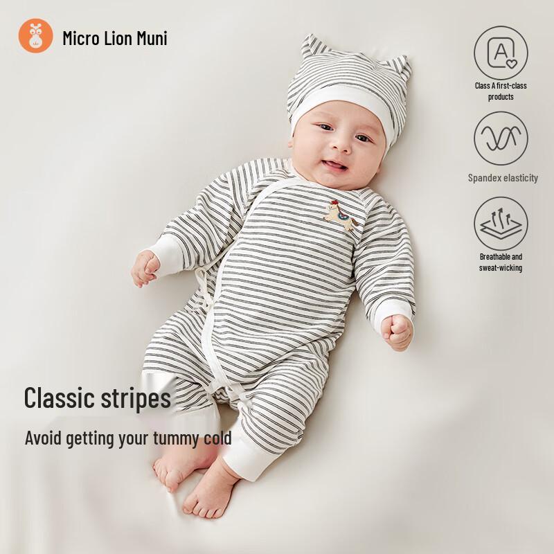 Wismorni Newborn Spring Autumn Romper