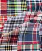 AMFEAST Archive Piece Open Collar Shirt Red Patchwork