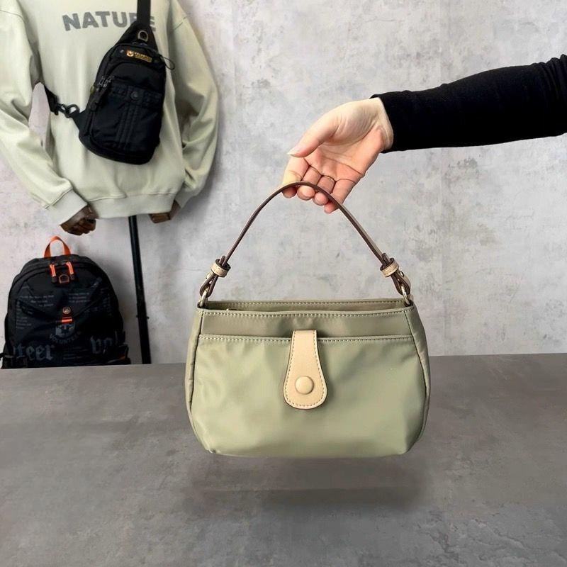 

Fashion Multi Layer Handbag Women Oxford Cloth Lightweight Large Capacity Shoulder Bag Ladies Everyday Versatile Crossbody Bags 21x13x6cm хаки