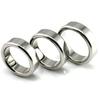 6 Sizes Stainless Steel Male Penis Ring Ball Scrotum Stretcher Ejaculation Delay Metal Cock Rings BDSM Sex Toys For Men Cockring