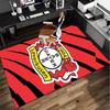 Fußballverein Wappen Löwe Büro Teppich Stuhlmatte, Spielteppich, Geeignet für Eingangsbereich, Schlafzimmer, Wohnzimmer, Schreibtisch, Weihnachtsgeschenk