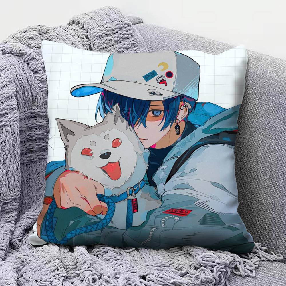 Makoto  Persona  Aigis P Home Sofa Cushion Covers and Aecorative Custom Pillow Covers
