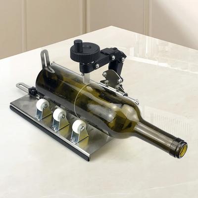 DIY Glasflaschenschneider Maschine Bausatz für Bierflaschen Schnaps Whiskey DIY Glas Schneidwerkzeug Wein Bier Glas Skulpturen Schneider