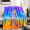 Dog Man Unleashed Theme Blanket Suitable For The Sofa Camping And Travel Made Of Soft Flannel Material An Ideal Gift For Occasions Such As Birthday