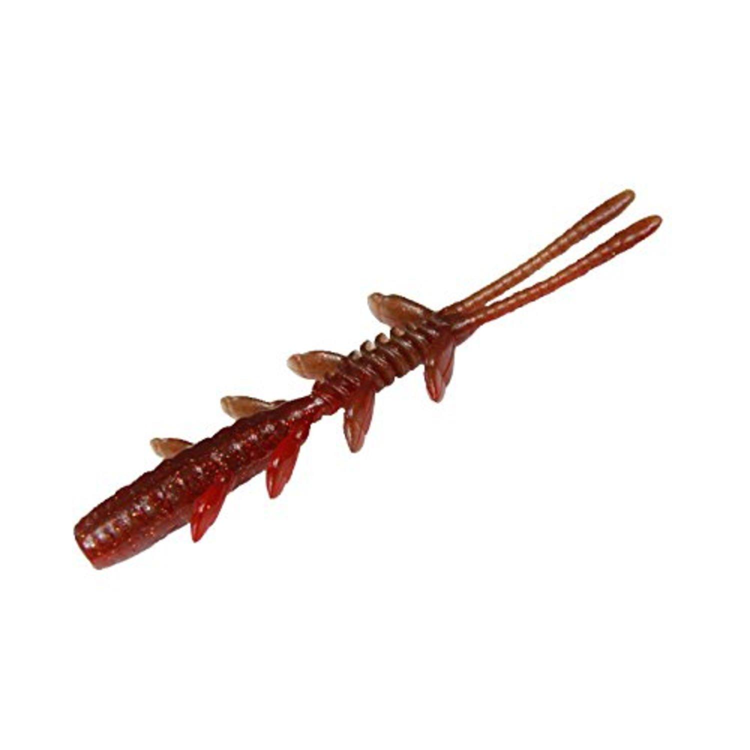 JACKALL Scissor Comb Worm Red Worm 2.5-inch (Pond Lure)