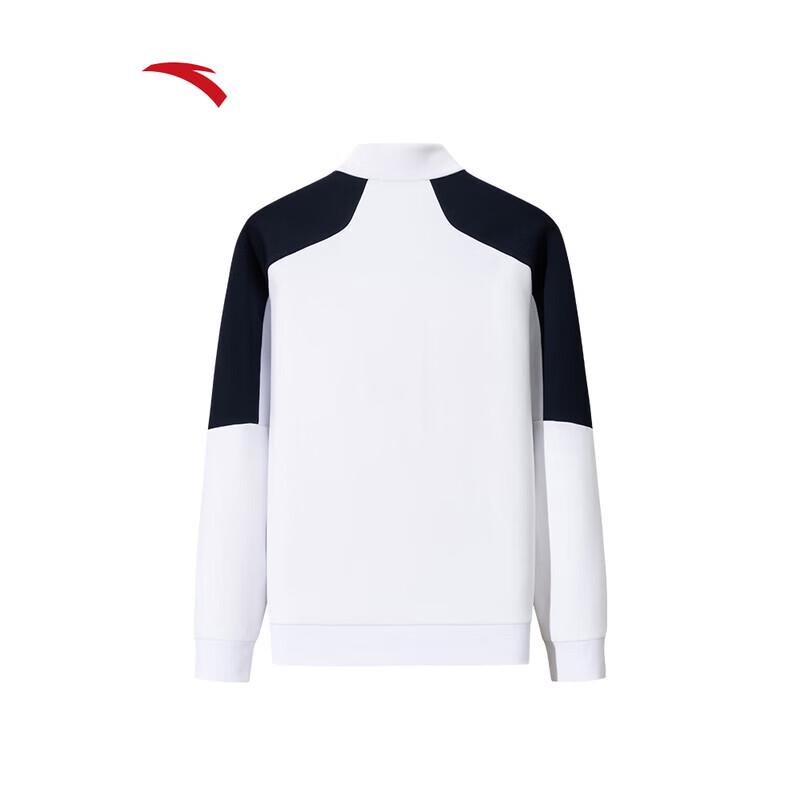 ANTA Men's 2025 Winter Knit Stand Collar Sports Jacket